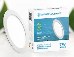 Встраиваемый светодиодный светильник Ambrella light DLR  - 2